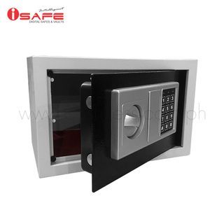 ISF-20WB ED iSAFE Electronic Digital Safe with overide keys and bolt in nuts included Small Size
