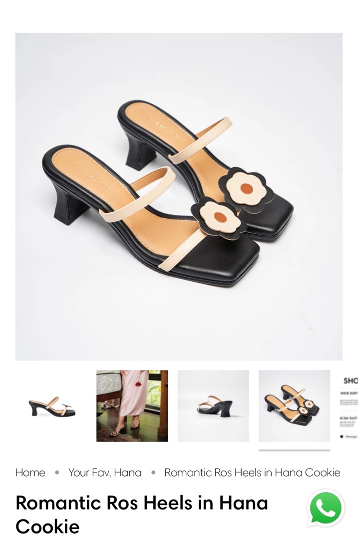 Itsmachino Romantic Ros Heels in Cookie (Mac36), Women's Fashion ...