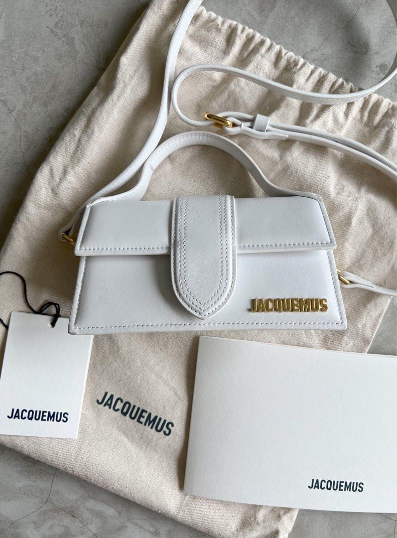 Jacquemus le bambino white best sale