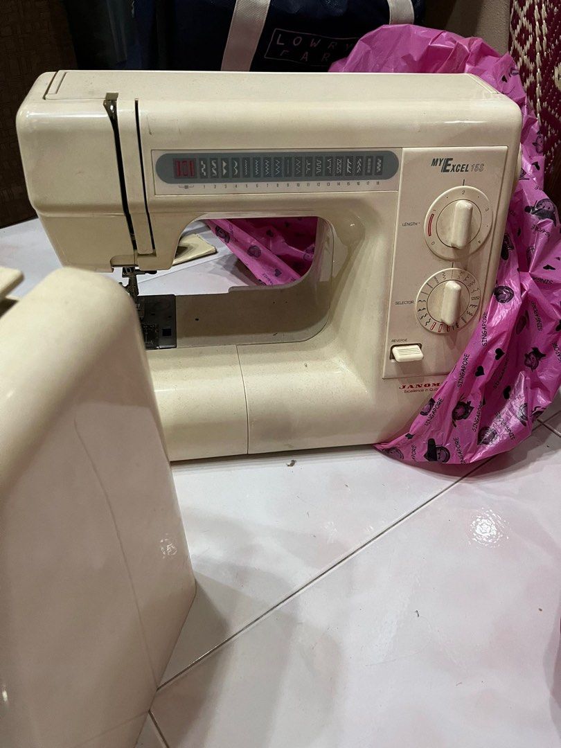 Janome Sewing Machine MyExcel 15S, TV & Home Appliances, Other Home