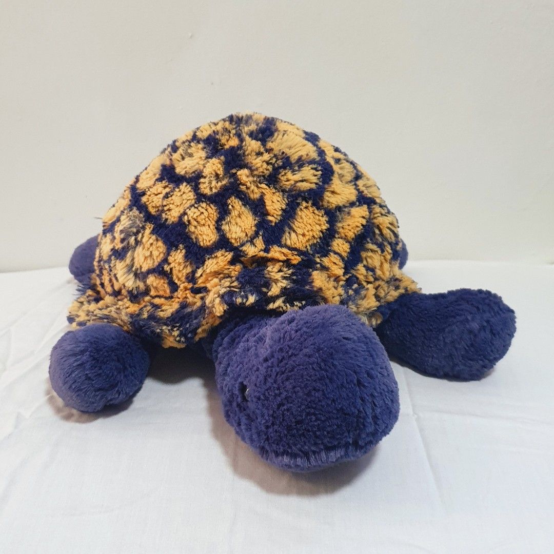 jellycat-blue-turtle-hobbies-toys-toys-games-on-carousell