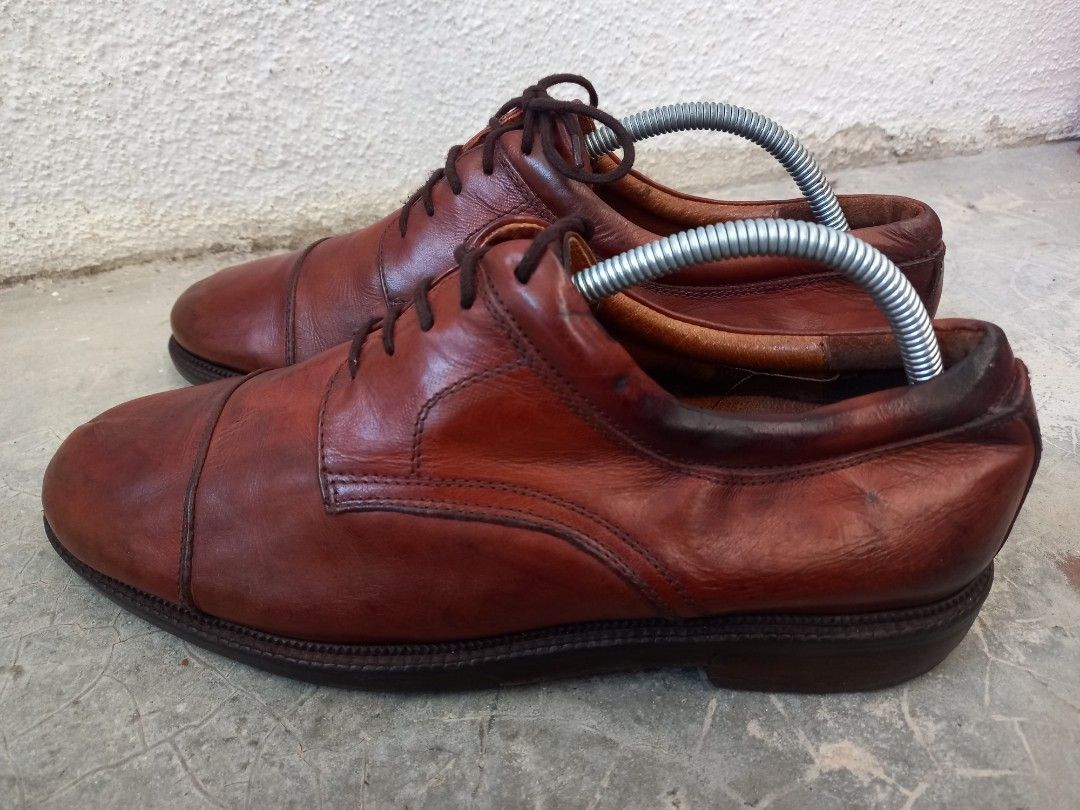 Johnston Murphy Leather Office Shoes 7.5UK Men s Fashion