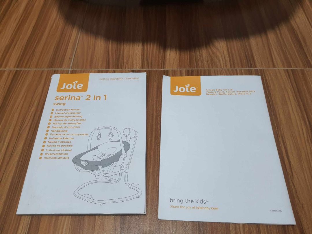 Joie serina manual discount