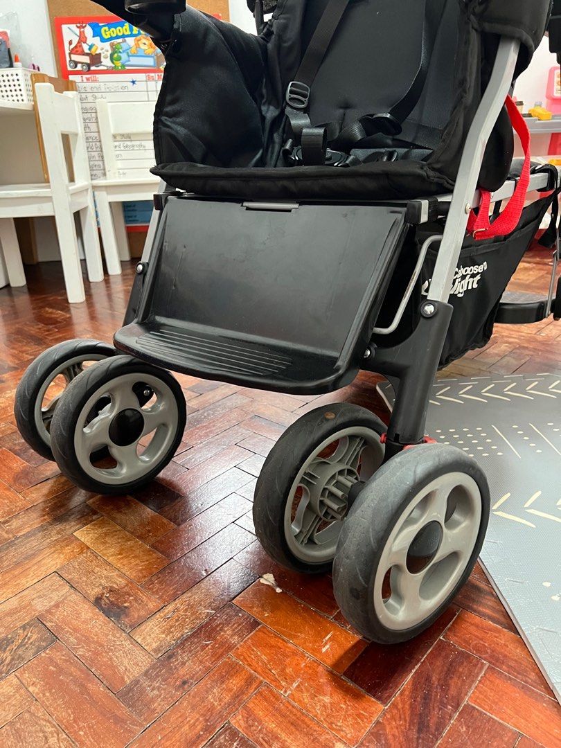 Joovy Caboose Ultralight Double Stroller, Babies &amp; Kids, Going Out ...