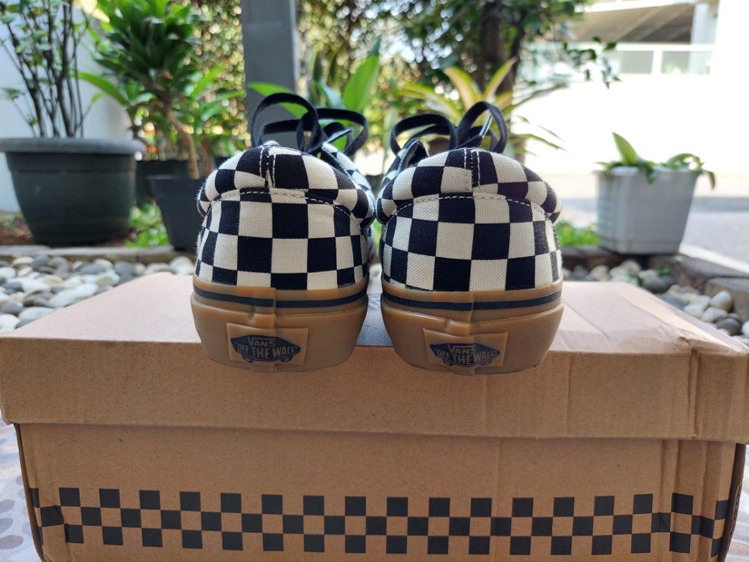 Jual Sepatu Vans Checkerboard Gum Original Bandung