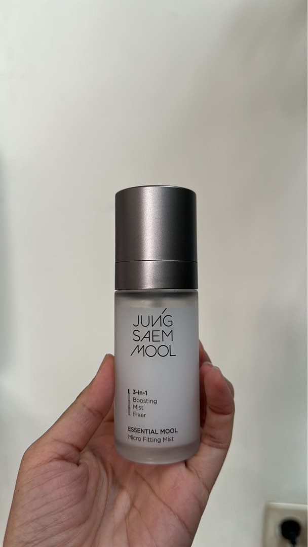 Jung saem mool essential mool micro fitting mist ( setting & fix spray ), Kesehatan & Kecantikan