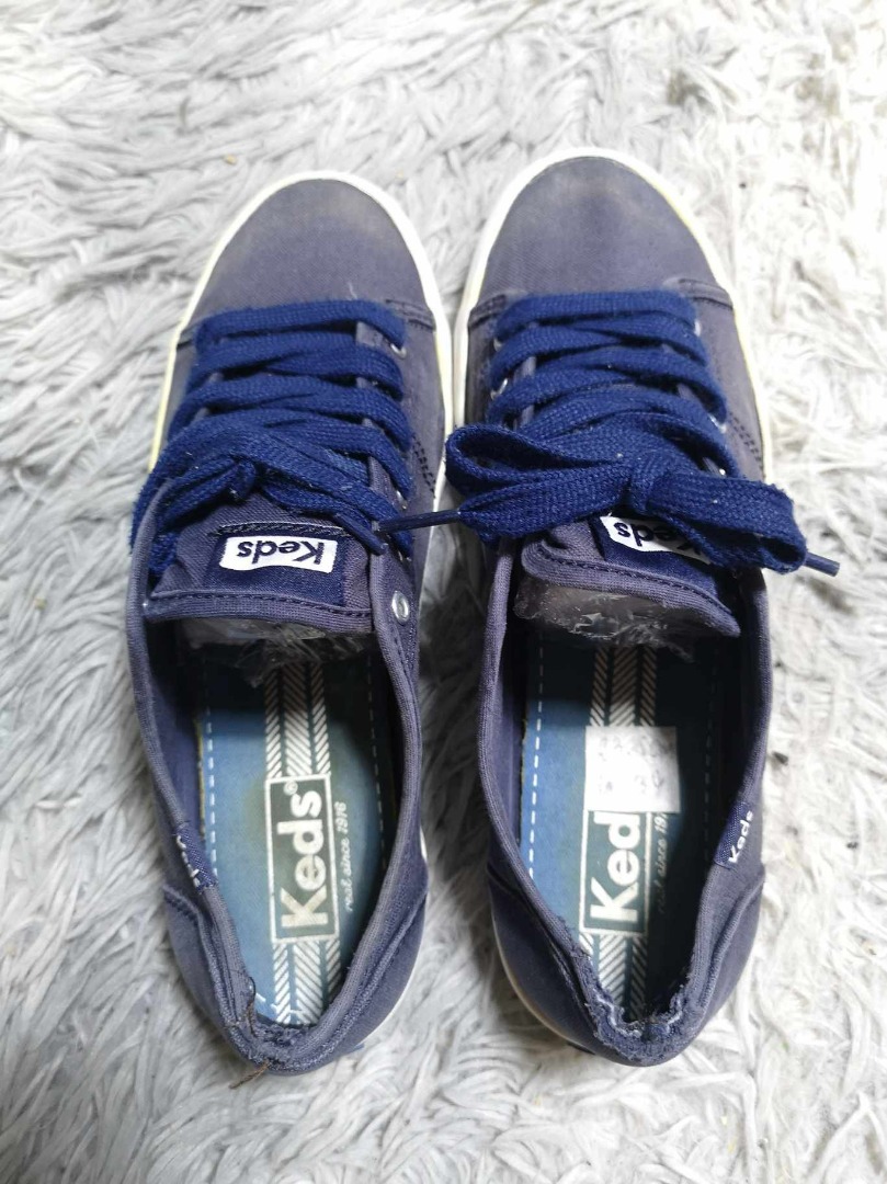 Keds Blue Laces Sneakers Men s Fashion Footwear Sneakers on