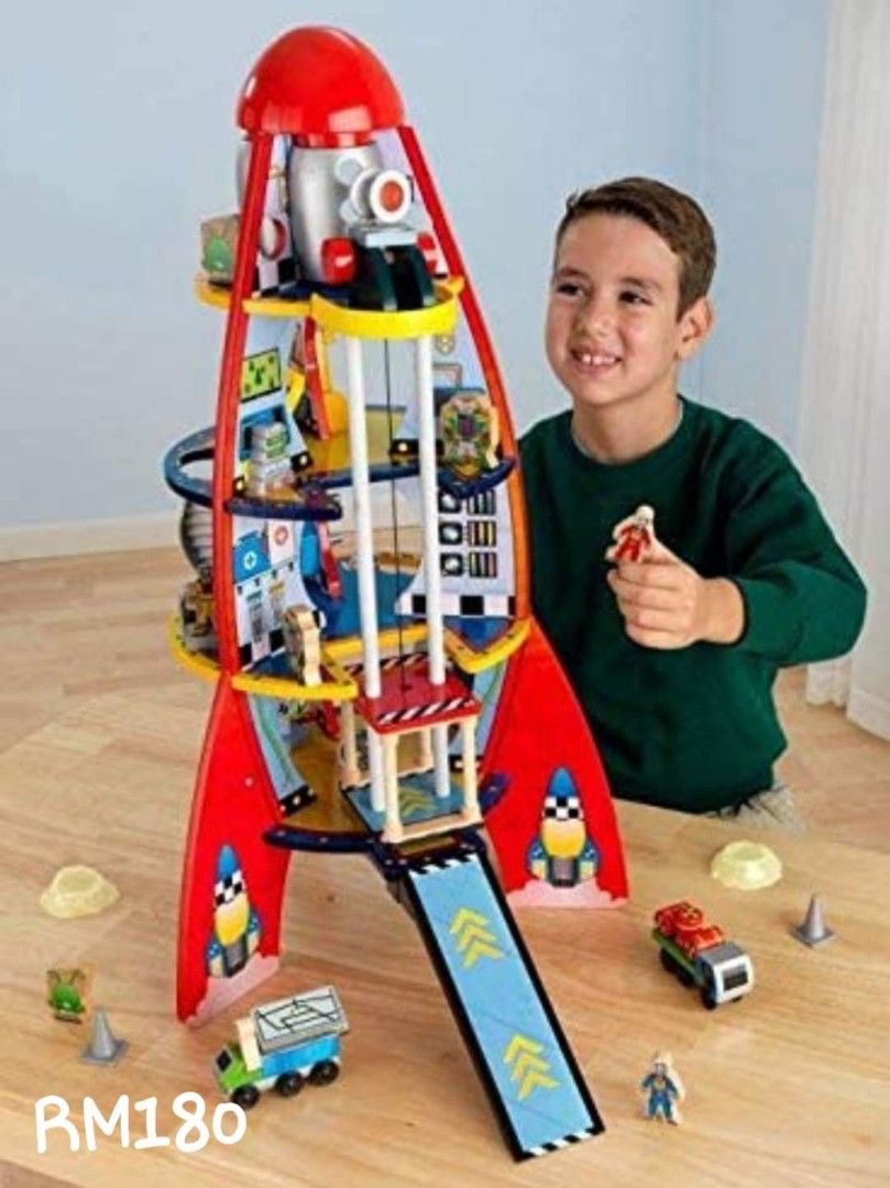 Kidkraft rocket ship play set discount