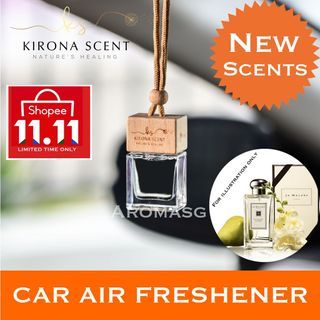 Ikeda Fragrance Car Air Fresheners 6-Pcs 4Ml Automotive Scents, 45-Days  Keep Fr