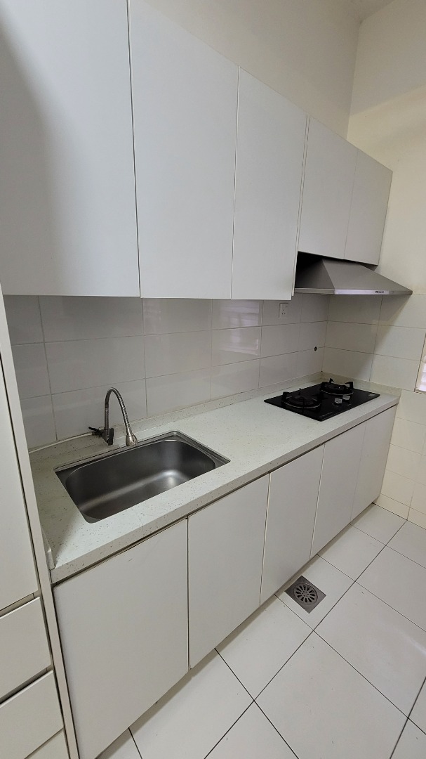 Kitchen with Sink, Hood & Hob, Furniture & Home Living