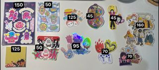 Komiket Artist Stickers [take all for free shipping] haikyuu chainsaw man sonny angel calico critters splatoon