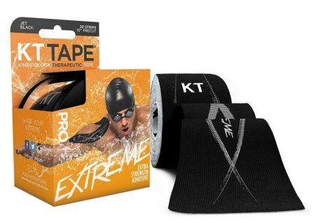 KT Kinesio Tape Pro Limited Edition 20 Strips (Jet Black)