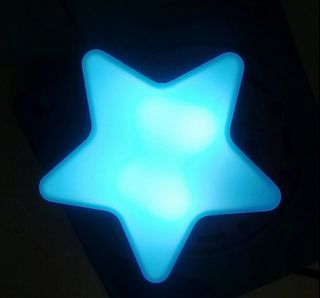 Lampu Tidur Bintang Biru Star Sensor Cahaya Bekas