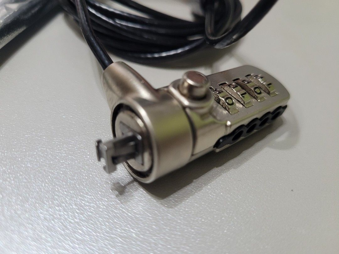 Laptop cable lock - AL2000 08B Model (Category: Cables & Adaptors) located in Taguig. Submitted by ryanrye23 (Listing ID 1259677933, Image 3). Description: Laptop cable lock - AL2000 08B Model Taguig area/pickup or shipping.