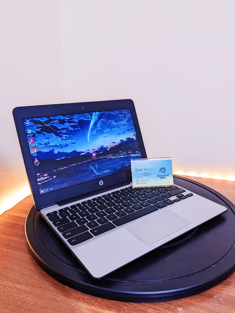 Laptop Murah untuk pelajar HP 11 G5 RAM 4GB SSD 128GB Mulus Like New