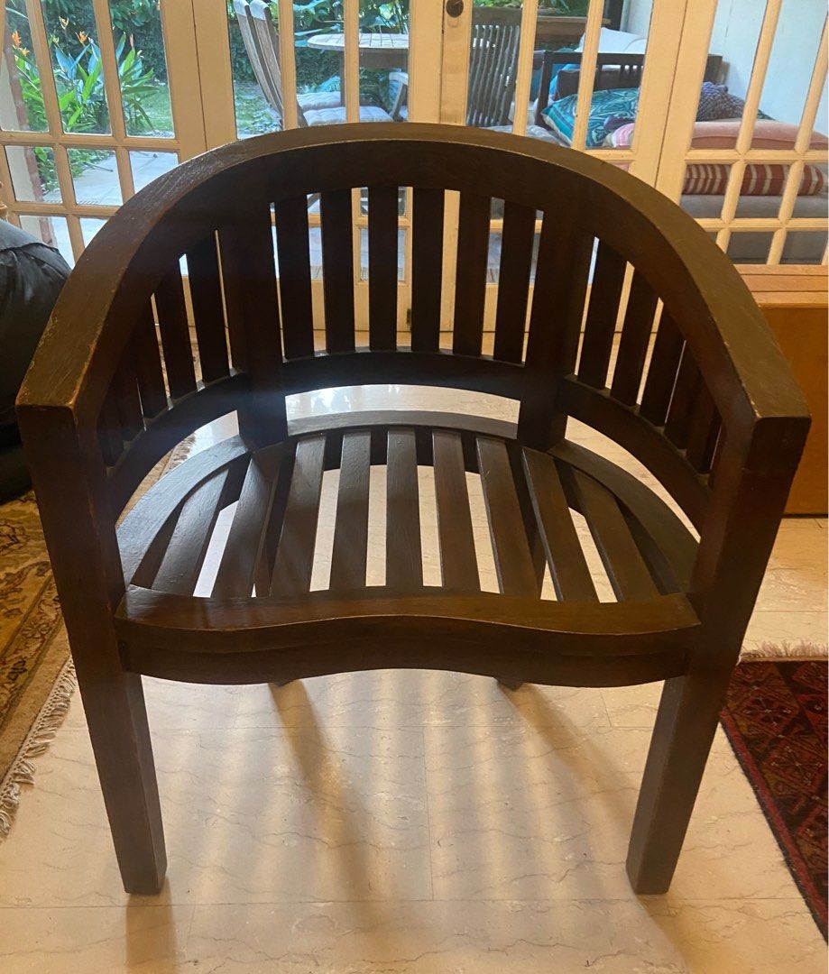 Large dining chairs hardwood set of 4 furniture home living