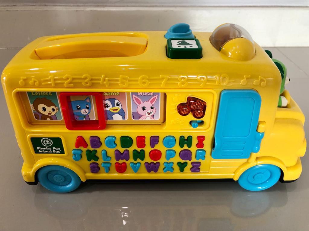 Leapfrog sales school bus