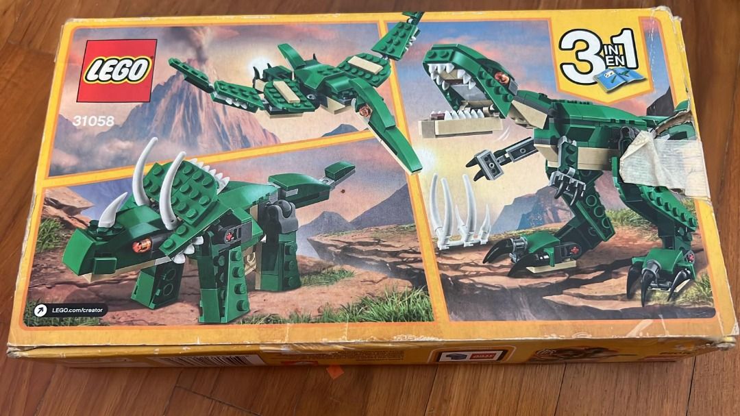 LEGO 31058 Mighty Dinosaurs, Hobbies & Toys, Toys & Games on Carousell