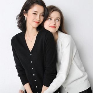 White cotton cardigan ladies sale