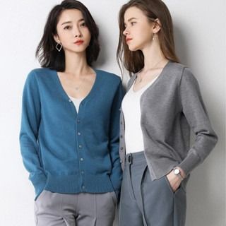 White cotton cardigan sales ladies