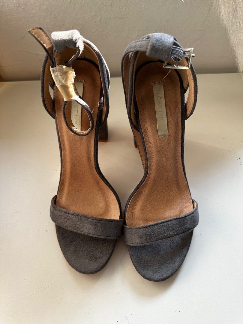 Lost ink silver heels best sale