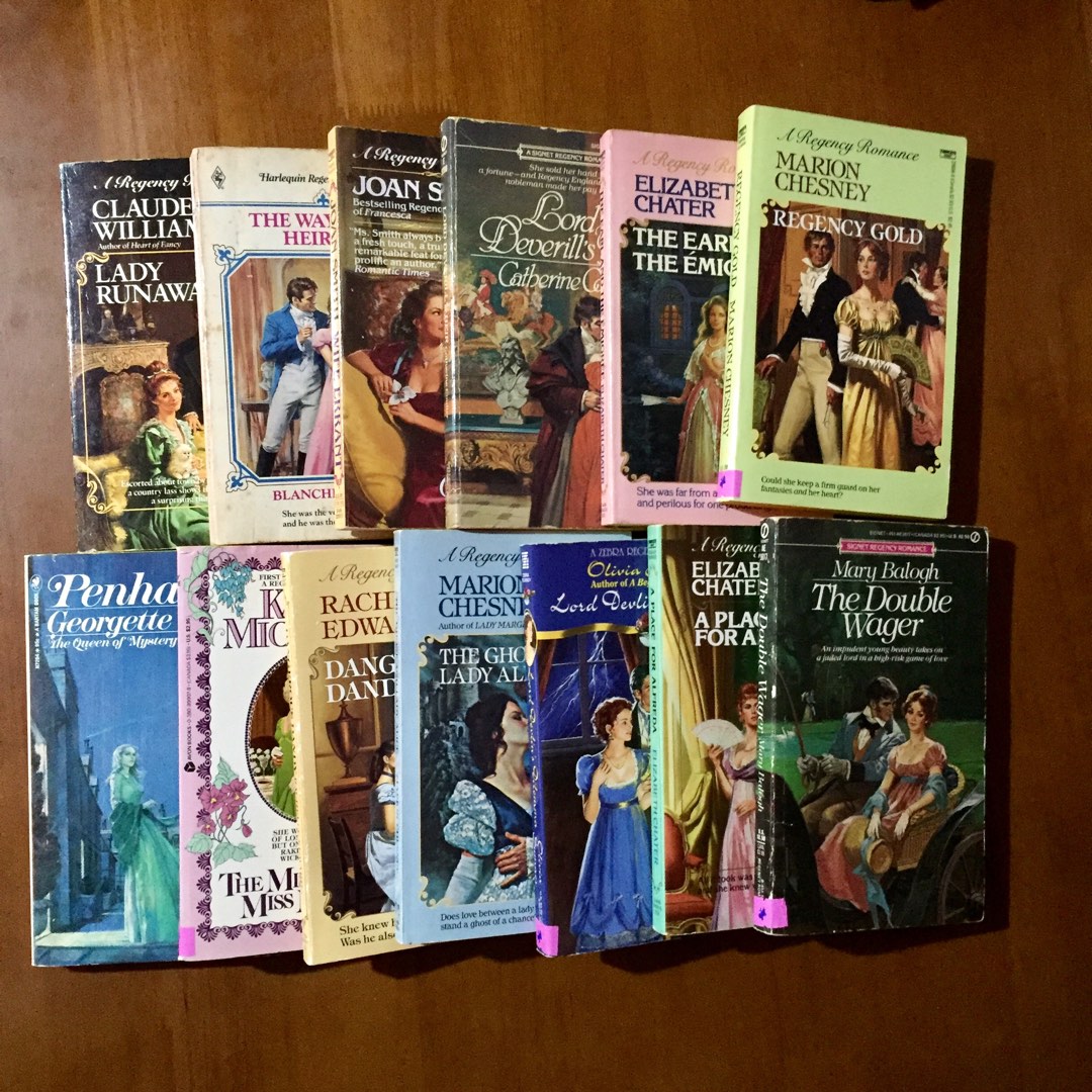 Lot of 13 Vintage Regency Romance Novels (Catherine Coulter / Mary ...