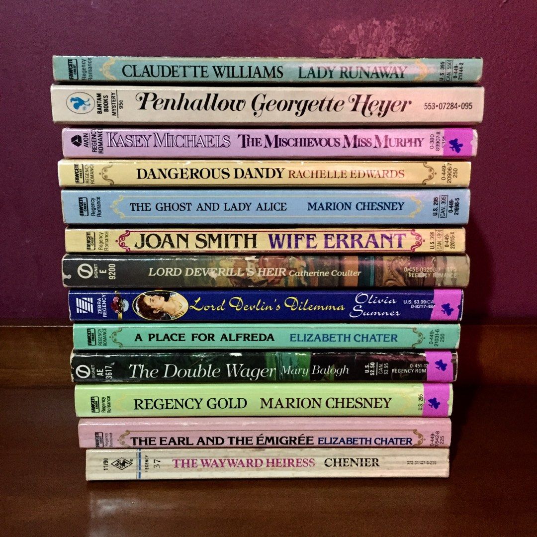Lot of 13 Vintage Regency Romance Novels (Catherine Coulter / Mary ...