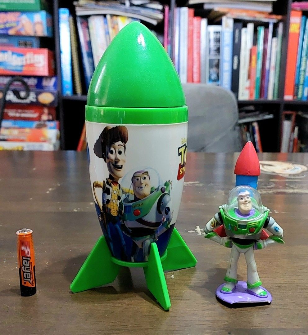 Lot Of 2 Units Original TOY STORY Toys (Buzz Lightyear 4 inch figure