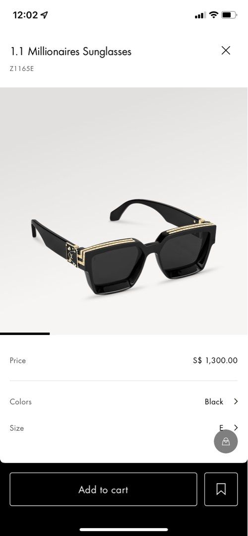 LV x YK 1.1 Millionaires Painted Dots Sunglasses - Luxury S00 Black