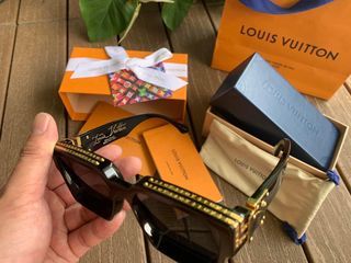 Louis Vuitton® LV X Yk 1.1 Millionaires Painted Dots Sunglasses
