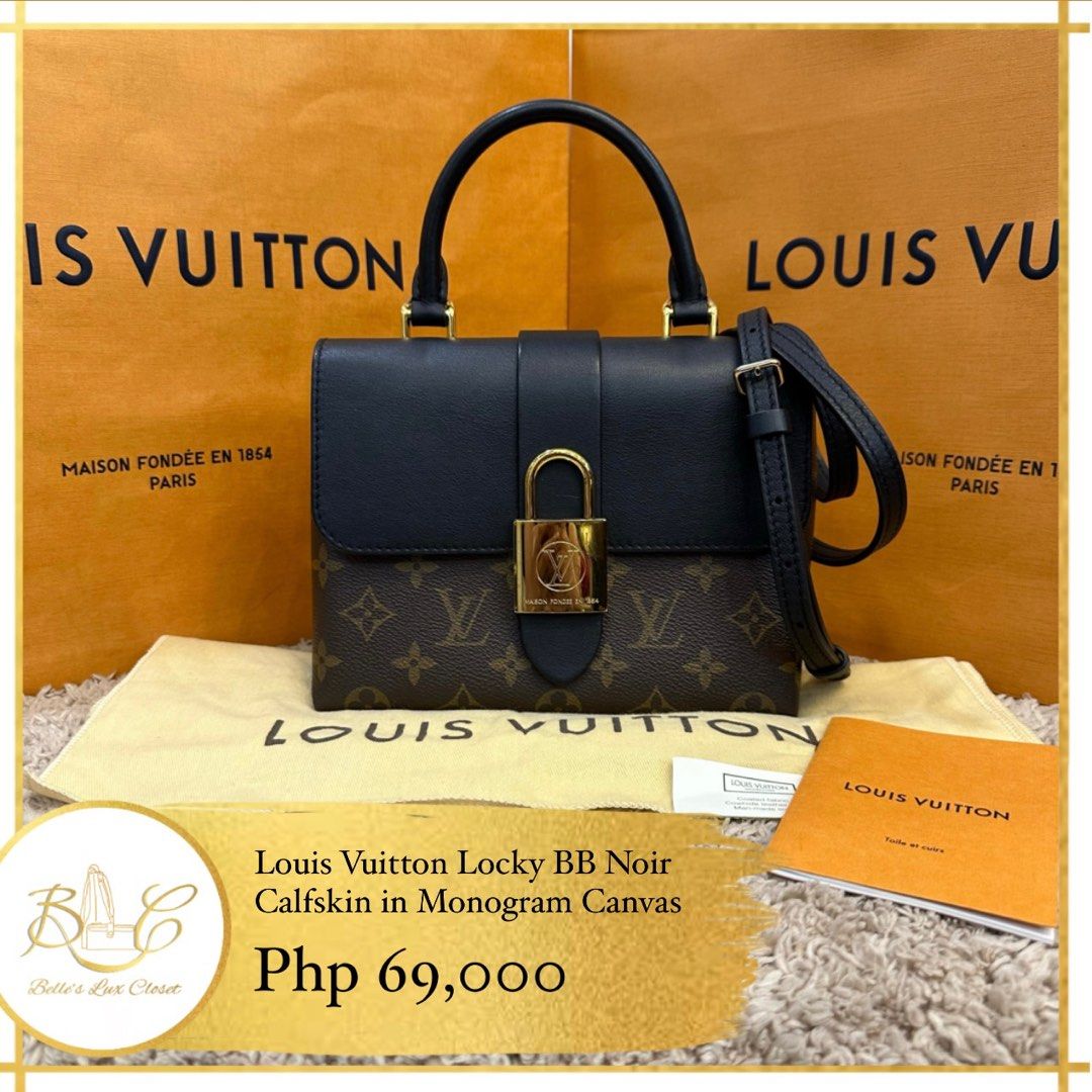 LOUIS VUITTON LV LOCKY BB, Luxury, Bags & Wallets on Carousell