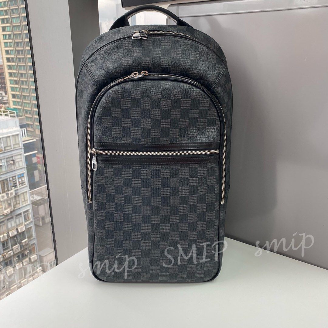 Louis Vuitton Damier Graphite Canvas Michael Backpack N58024