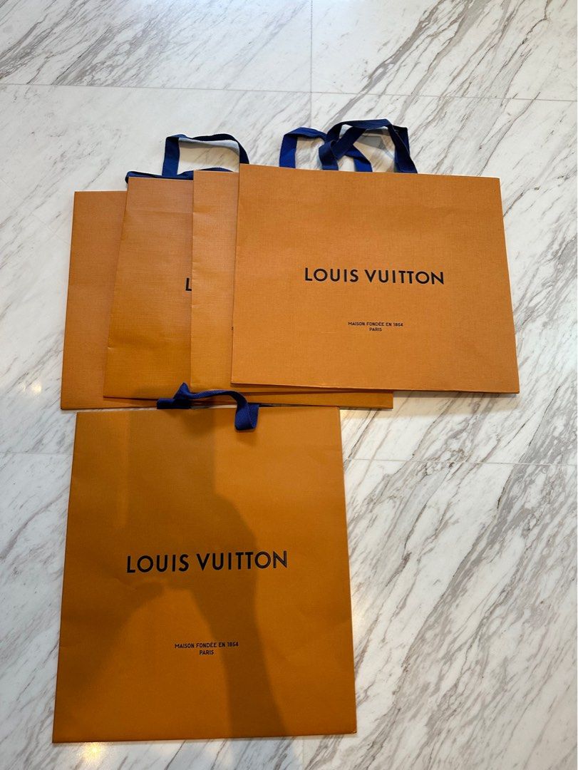 Louis Vuitton shoe box shoe bag paper bag