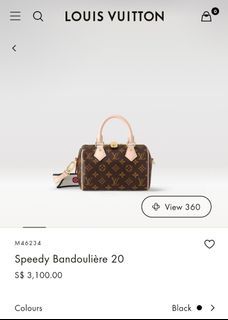 FINAL PRICE $498] LV Speedy Mini HL, Luxury, Bags & Wallets on Carousell