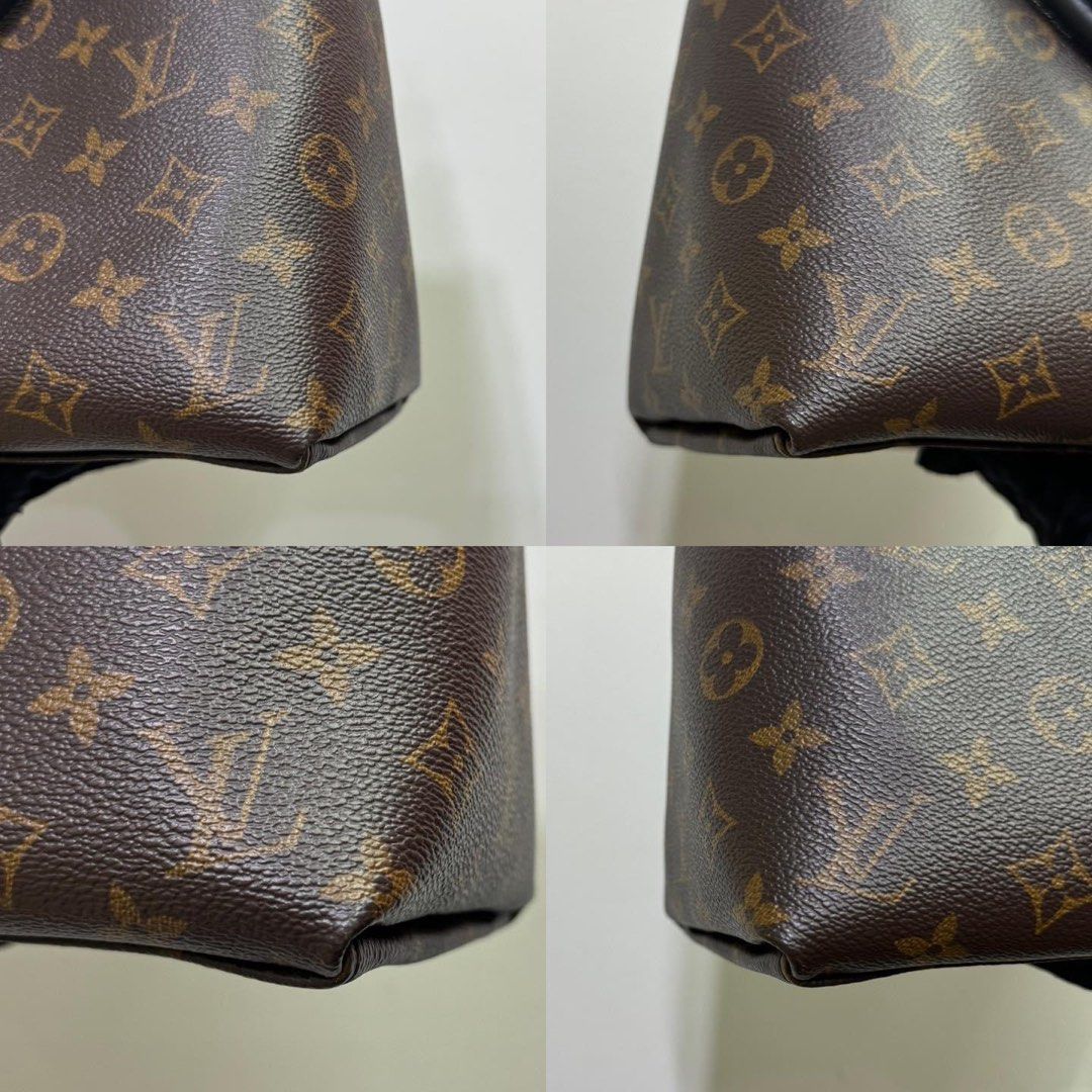 Louis Vuitton Neverfull MM Kaki Beige Monogram Empreinte Bag