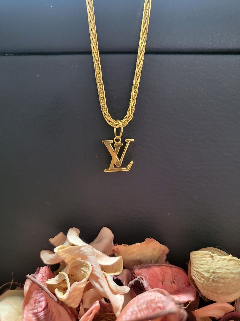 Repurposed Mini Louis Vuitton Necklace - Dreamized