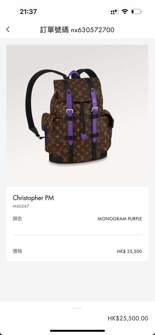 Louis Vuitton CHRISTOPHER Backpacks (M46247)