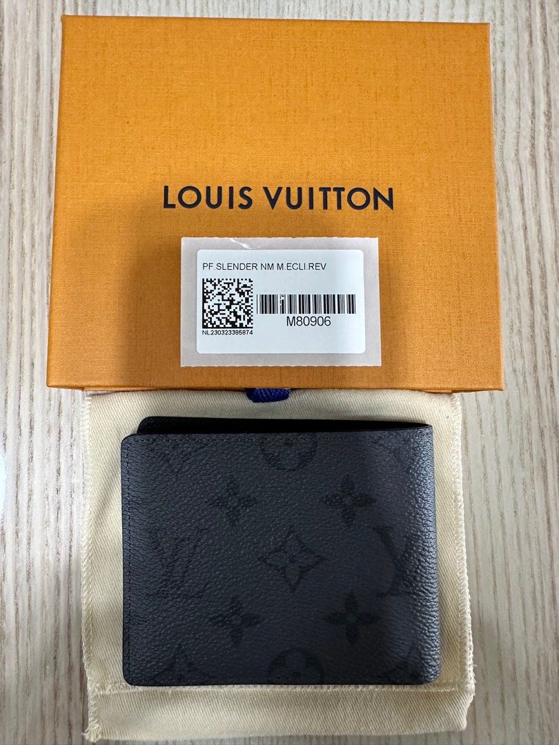 Louis Vuitton MONOGRAM Slender wallet (M80906) in 2023