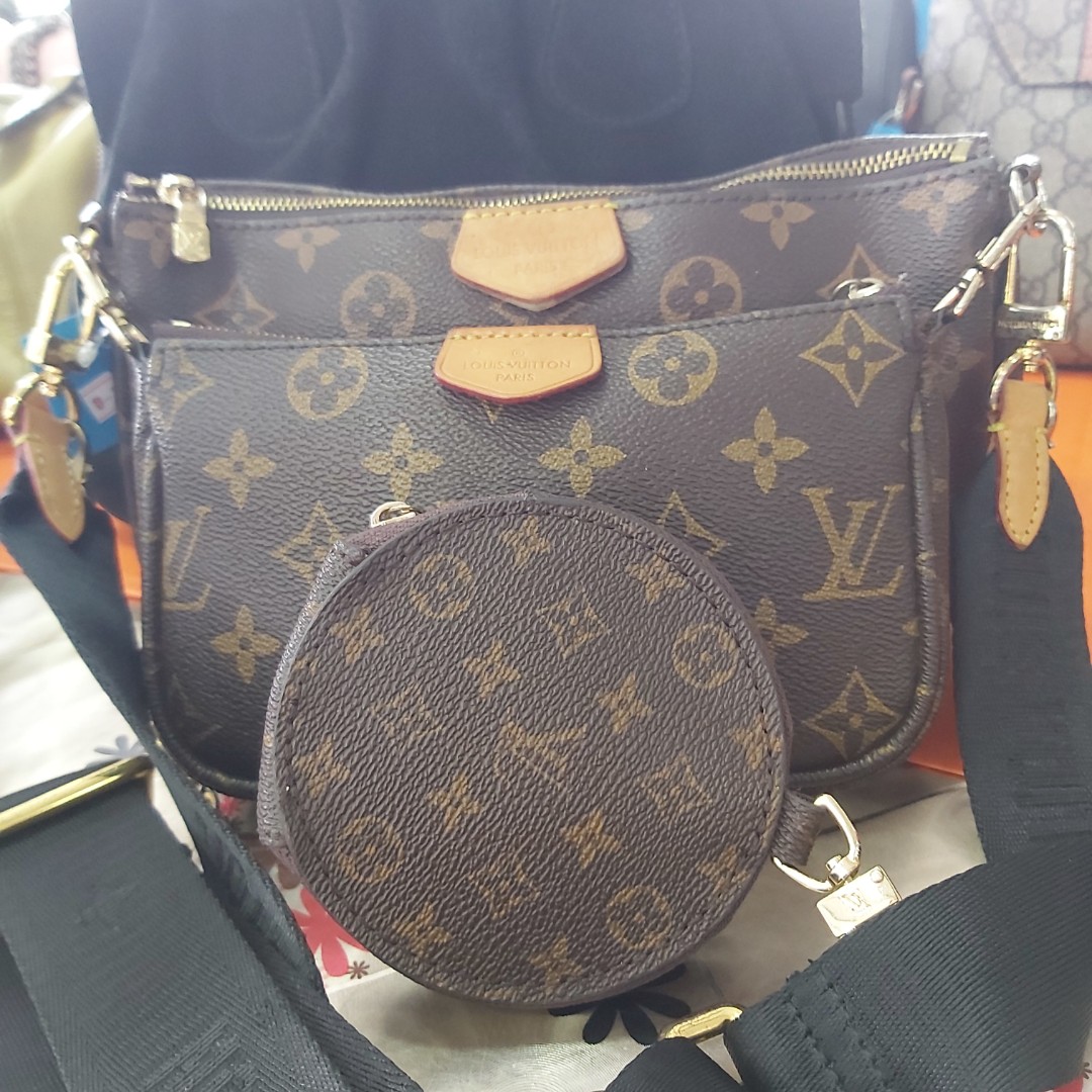 LV multi pochette ready stock, Luxury, Bags & Wallets on Carousell