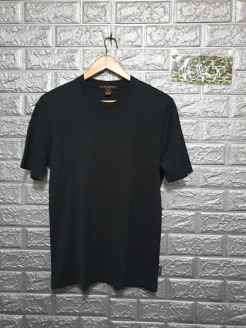 LOUIS VUITTON 2019AW Virgil Abloh Crew neck T-Shirt S Black Authentic Men  Used