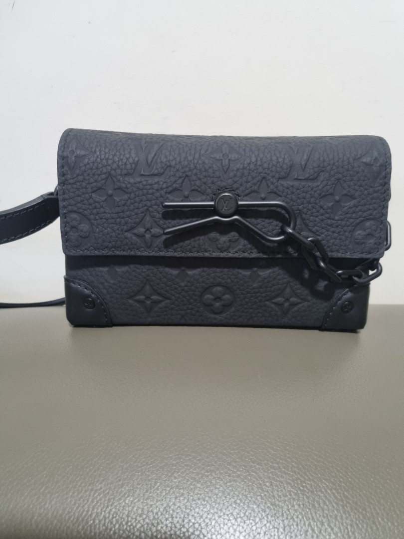 Steamer Wearable Wallet Monogram Macassar - Men - Bags