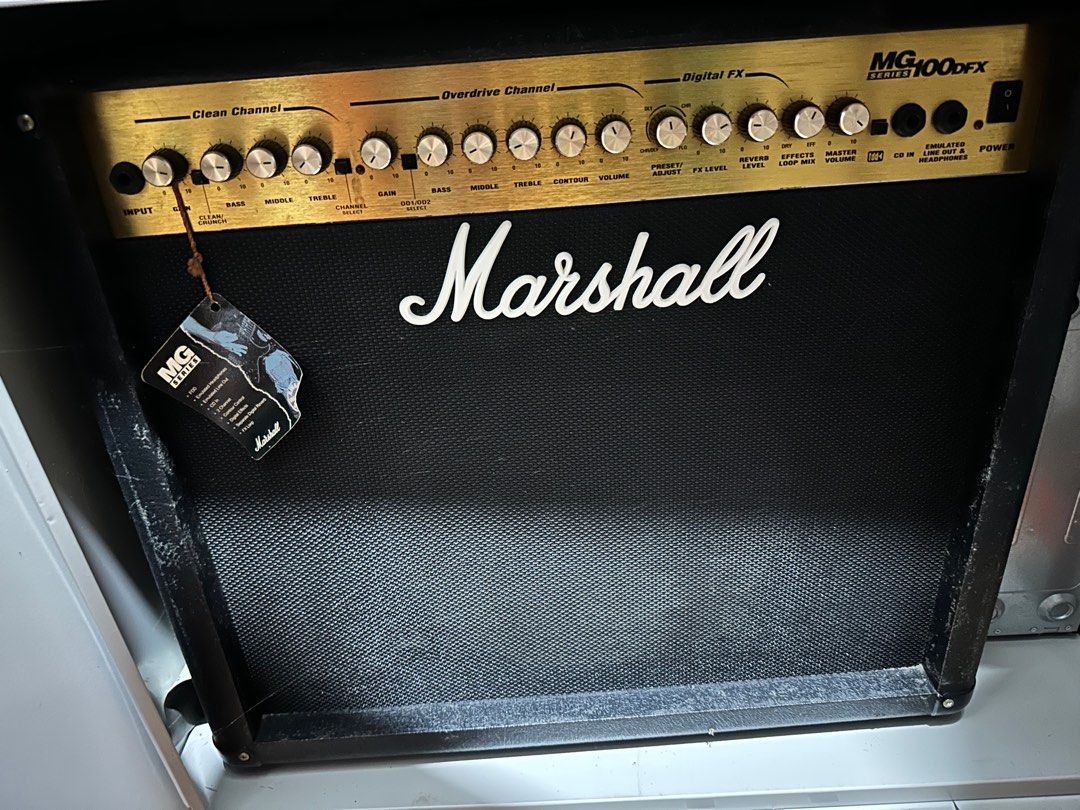 Marshall amp hot sale mg100dfx