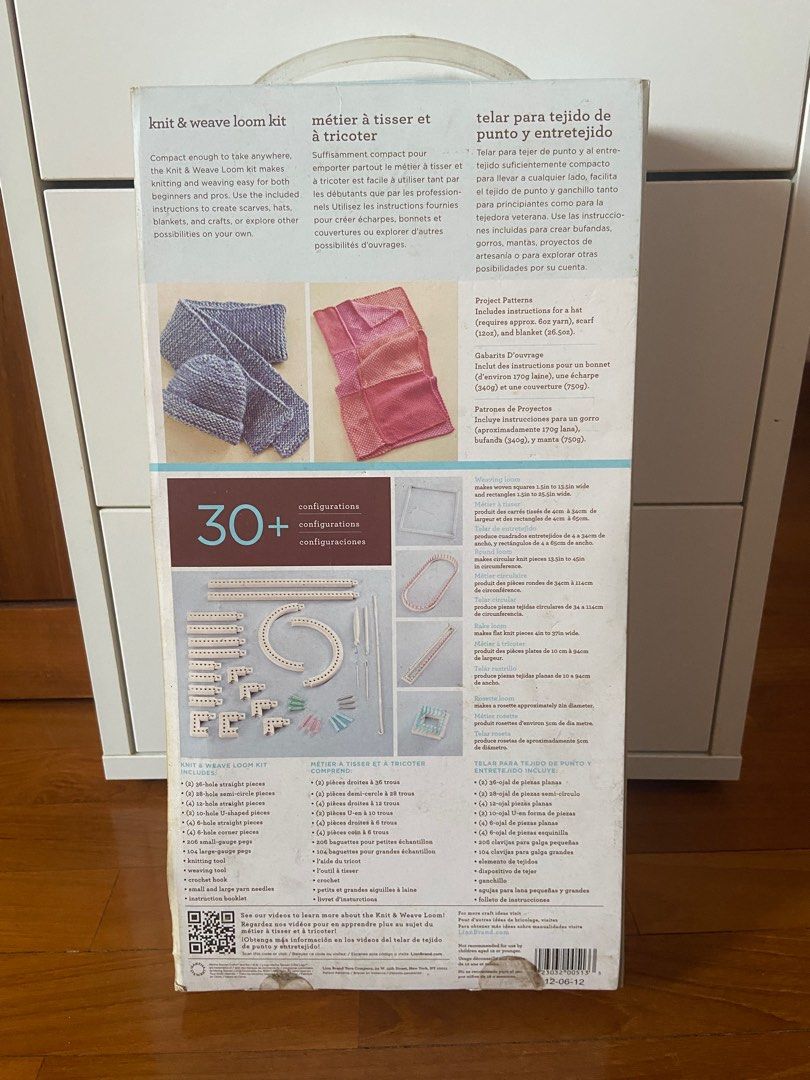 Martha Stewart Knit & Weave Loom Kit, Hobbies & Toys, Stationery