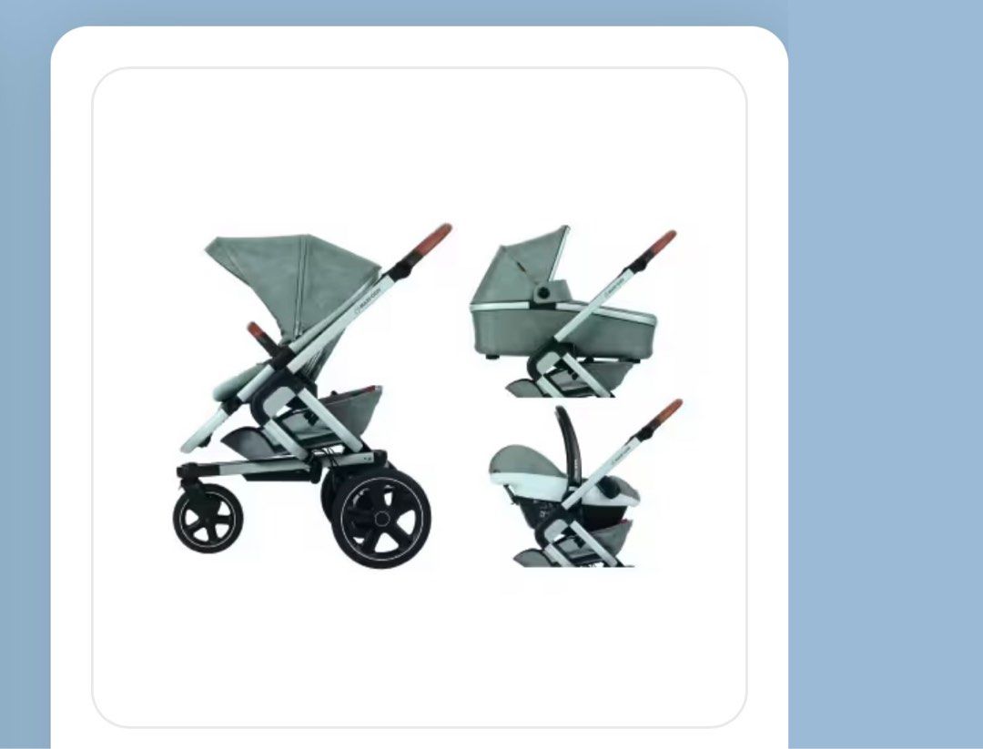 Maxi cosi nova cheap 3 wheel stroller grey