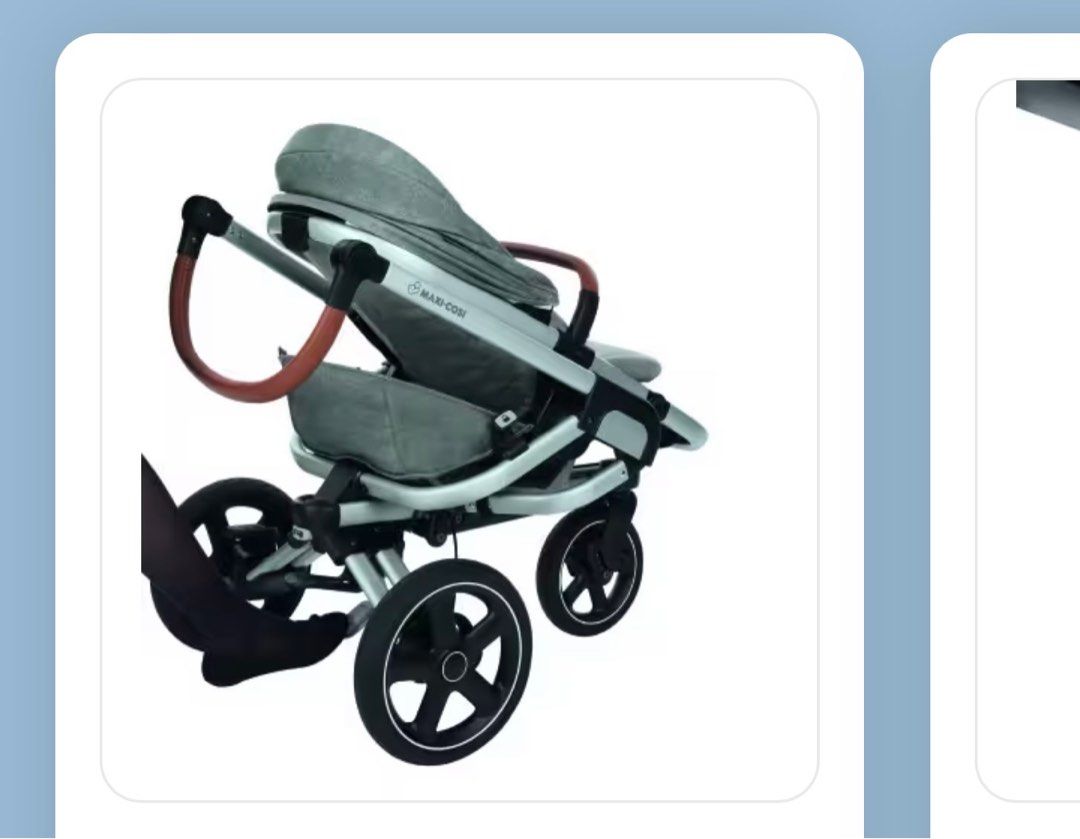 Maxi cosi nova 3 wheel stroller grey discount