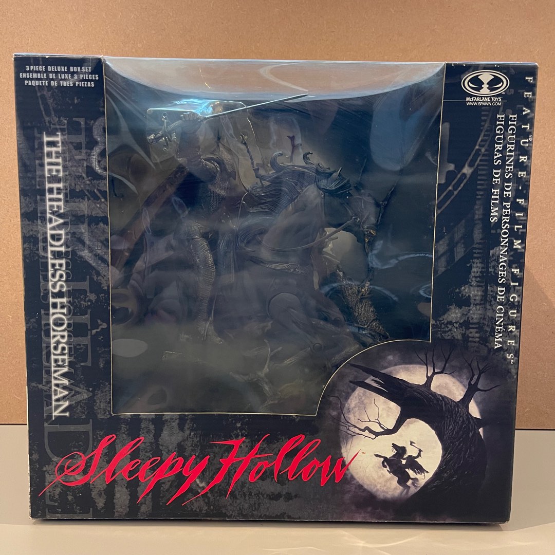 McFarlane Toys Sleepy Hollow The Headless Horsman with Horse Box Set ...
