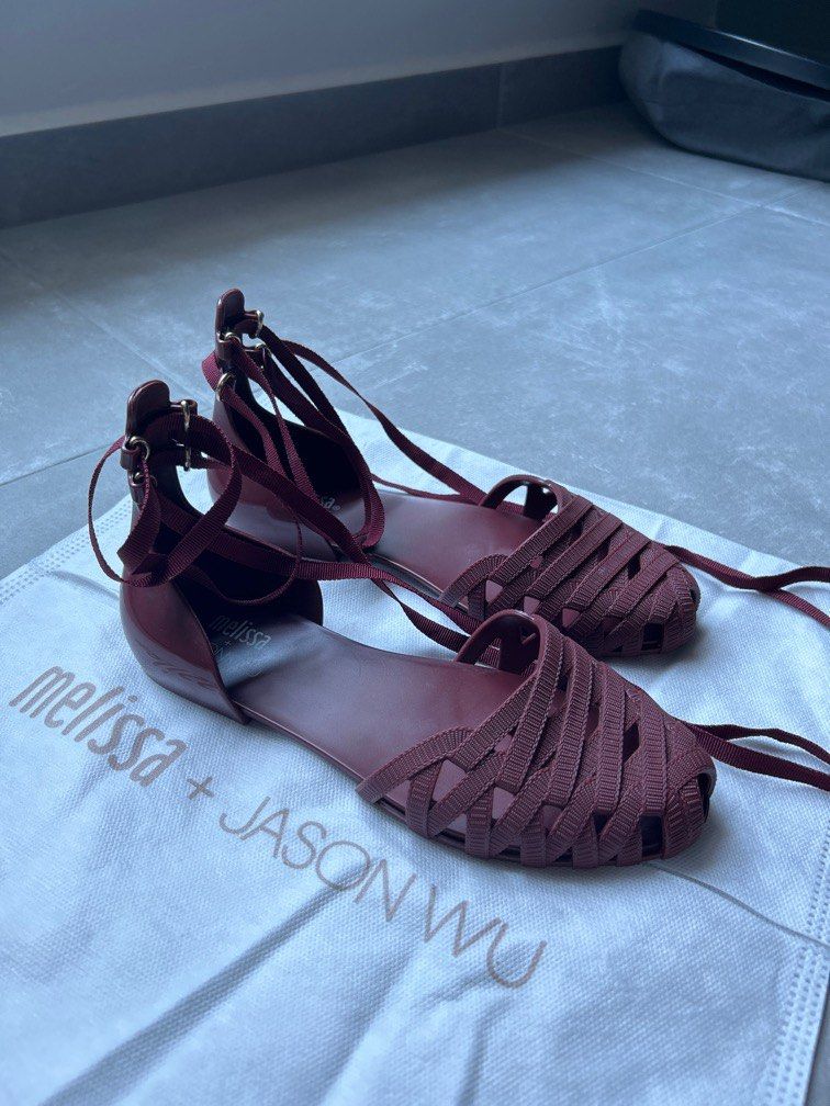 Maroon sandals hotsell