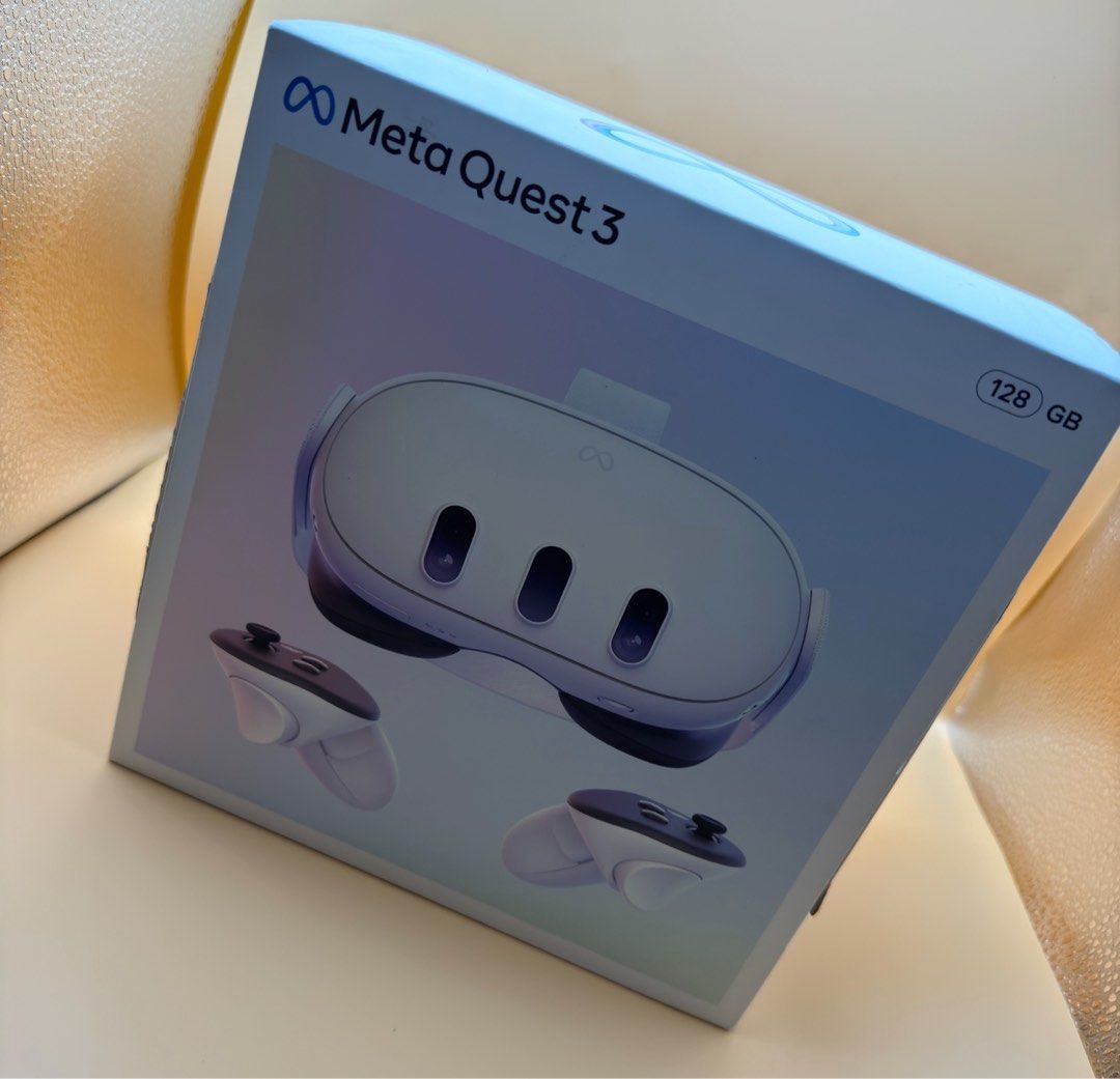 代購Meta Quest 3 128GB 512GB VR一體機, 電子遊戲, 電子遊戲機, 其他