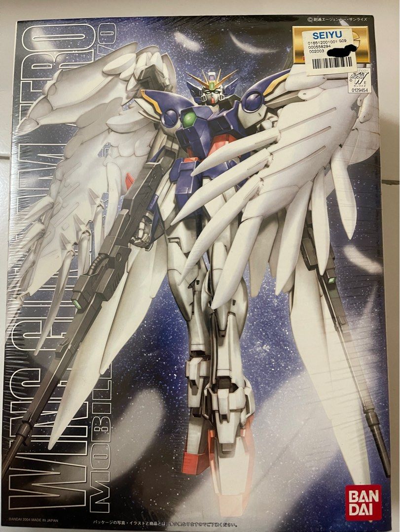 MG WING GUNDAM ZERO (Category: Gundam Model Kits) located in Singapore. Submitted by alvin1983 (Listing ID 1259759879, Image 1). Description: All brand new, thanks for viewing my listings..