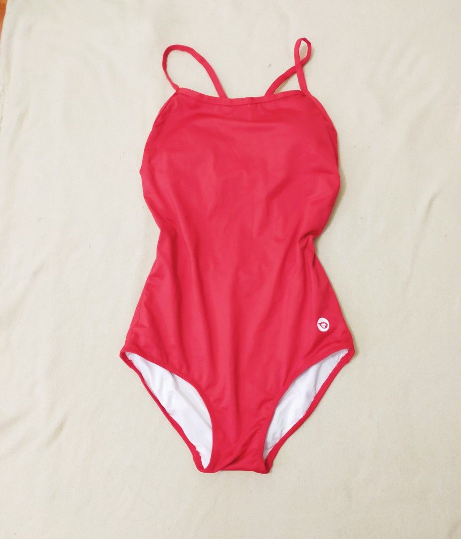 M-L) BALEAF RED OPEN BACK ONE PIECE SWIMSUIT, Women's Fashion, Swimwear,  Bikinis & Swimsuits on Carousell